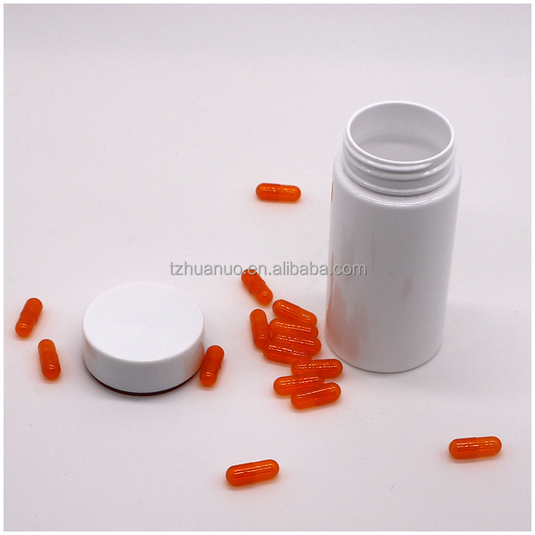 150ml/5 Oz PET Round Plastic Capsule Bottle Ideal for Medicine and Health Supplements