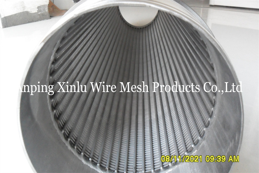 92kg/pcs Johnson Water Well Screen 6 "5/8 With Wrapped Wires In Stainless Steel AISI 304L