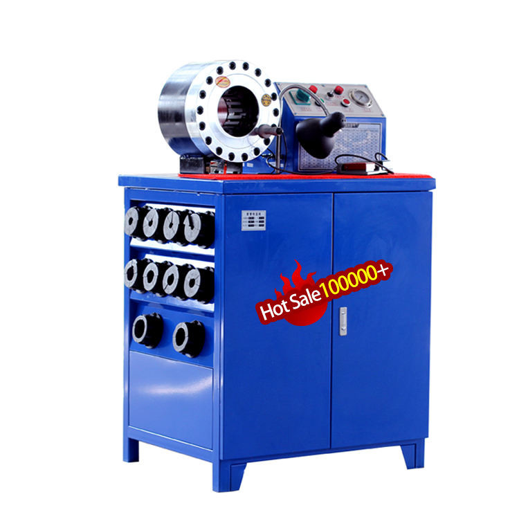 Lightweight Rubber Hose Crimping Machine 6 - 51mm Size 860 X 640 X 1300 Mm