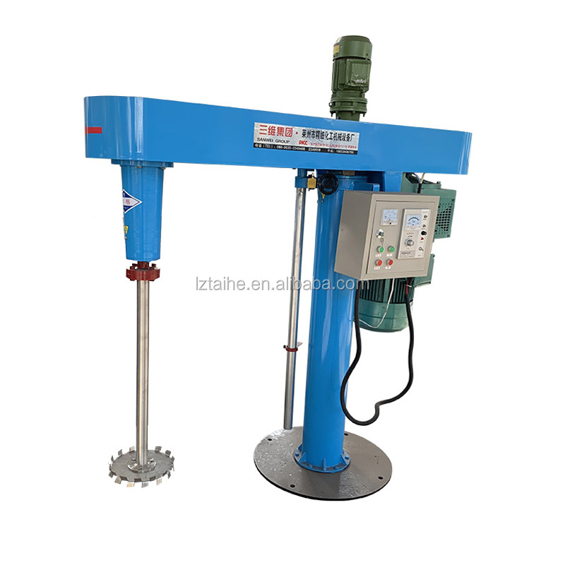 Auto Clamping Acrylic Paint Mixing Machine For Video Outgoing-Inspection Efficiency