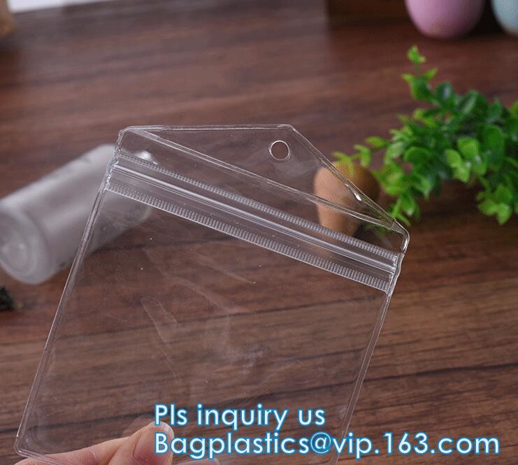 Fabric zipper professional vinyl slider bag pvc zipper bag, clothing packaging pvc slider zipper bag, slider zipper bag