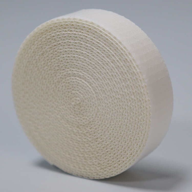 Circular Wooden Paddle HME Filter Paper material for hmef filter factory