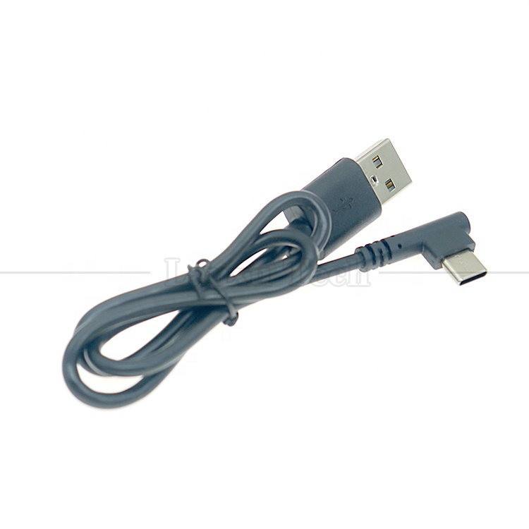 1M 2M 3M Sync Data Charging 90 Degree Angle USB C Charger Cable for Phone Tablet
