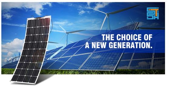Semi Flexible 200w Solar Panel Thin Film Solar Panels 18V 36V 48V 72V 100W 150W