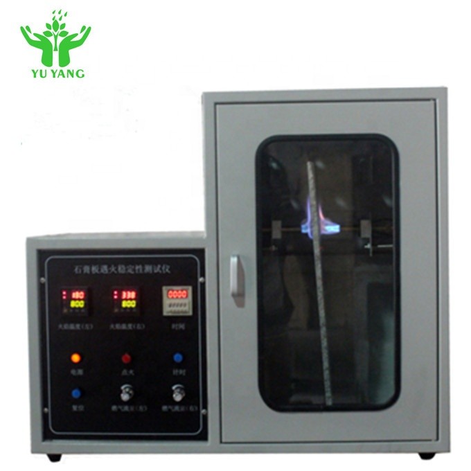 Gypsum Board Lab Testing Equipment , 100-1000Ml/Min Flame Test Apparatus
