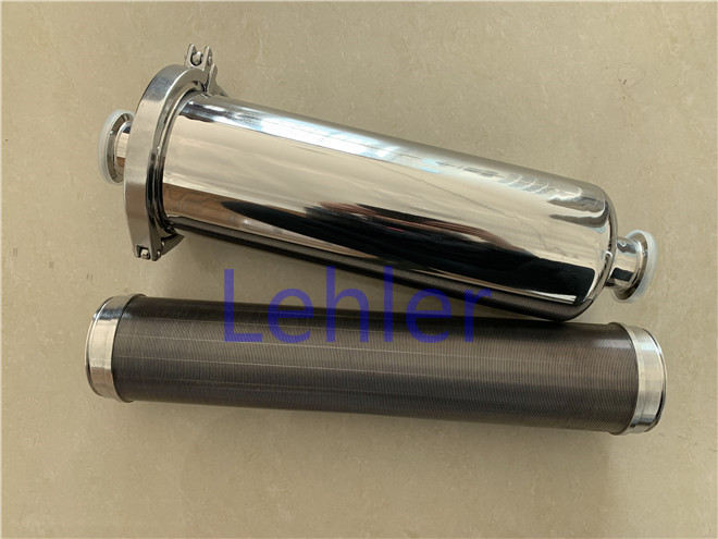 Lehler Wedge Wire Screen , Slot Filters For Straight Filter 81700
