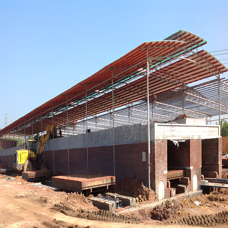 Automatic Brick Burning Machine Brick Tunnel Kiln For Automatic Brick Production Plant