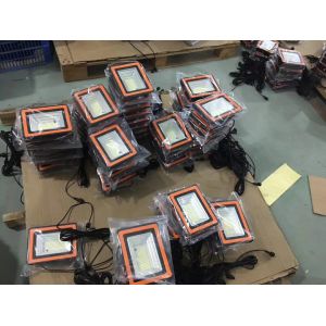 SMD2835 IP65 Ra>80 90Lum LED Solar Flood Light High Bright Varies Power 65W -