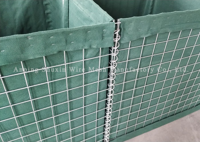 3mm Dia Mil 3 Sand Filled Barriers Hesco Blast Wall