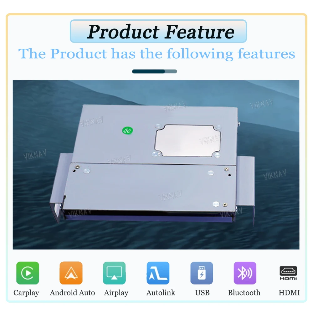 Viknav Linux System For Toyota Tundra 2014-2017 Decoder Box Wireless Apple CarPlay Android Auto