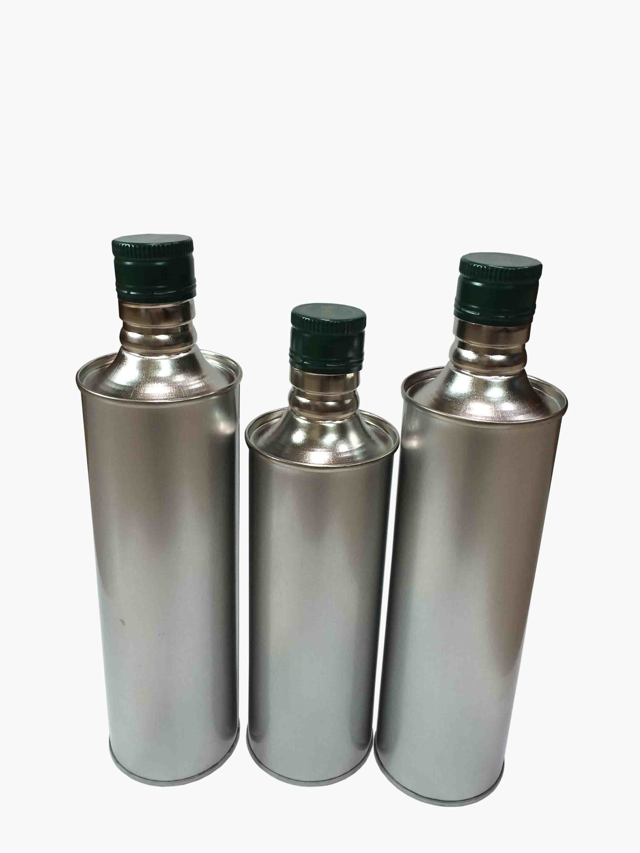 0.25mm Olive Oil Tin Cans 100ml Olive Oil Dispenser Bottle