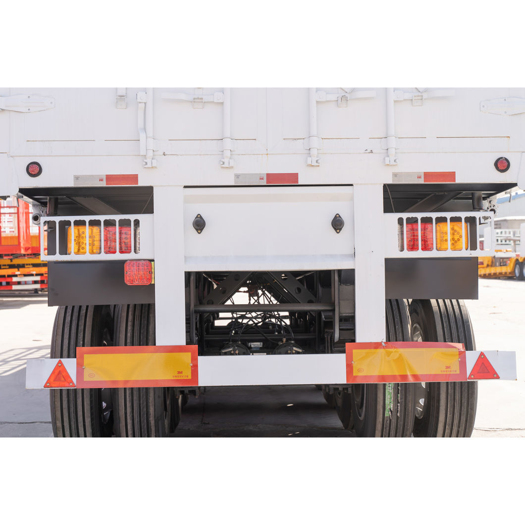 High Side Wall Stake Style Animal Transport Fence Cargo Semi Trailer With Air Suspension