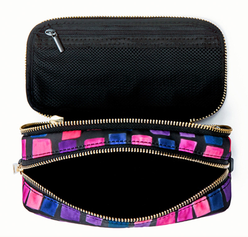 Suppliers Waterproof Luxury Travel Polyester Toiletry Bag Custom Women