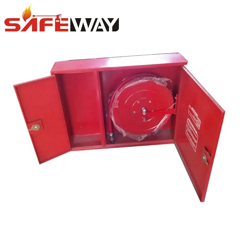 Polished Fire Hose Cabinets Customized Size With Corrosion Resistance Feature
