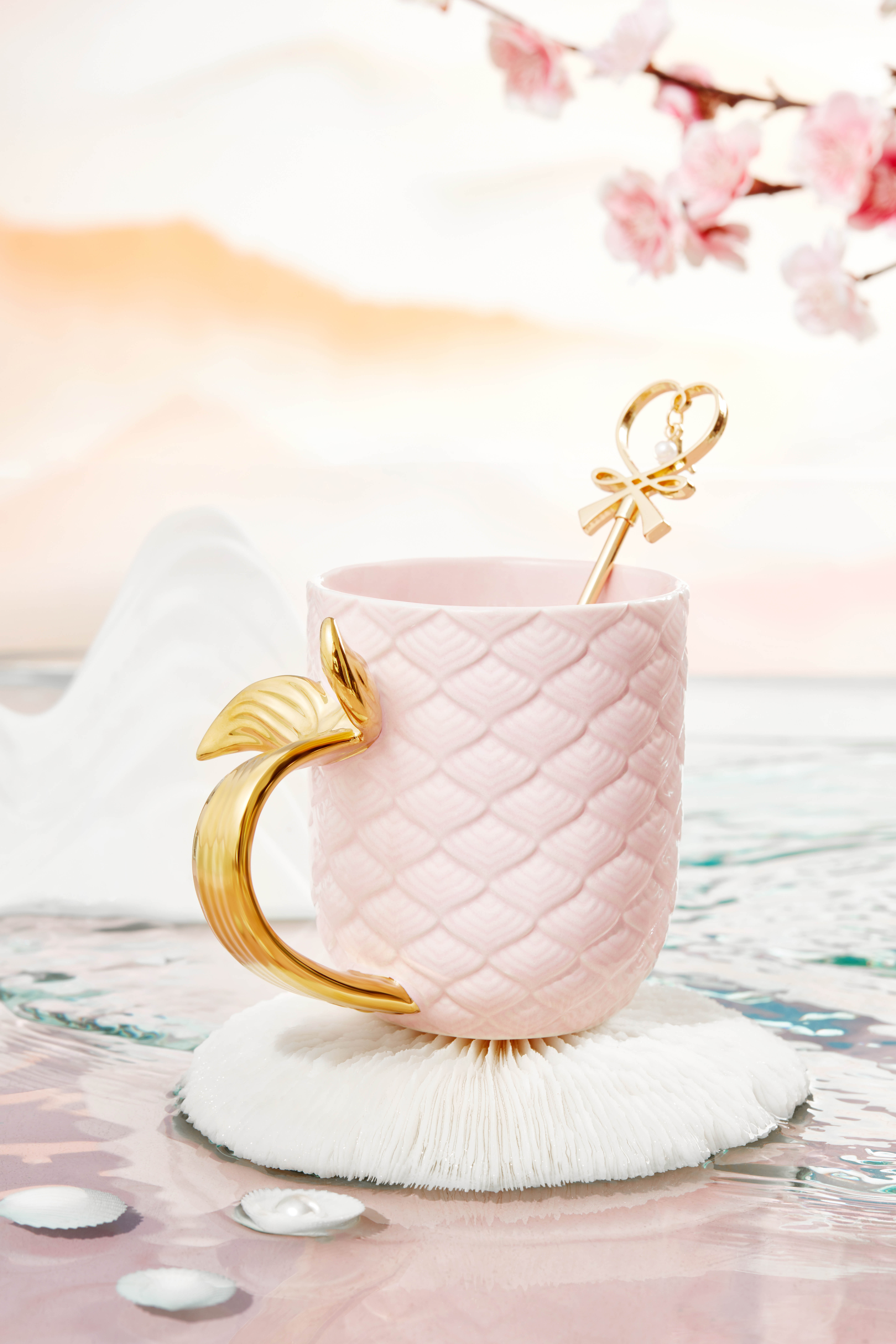 Coffee Mug With Gold Handle Rough Clay Coffee Mug White Ceramic Mug Tazas