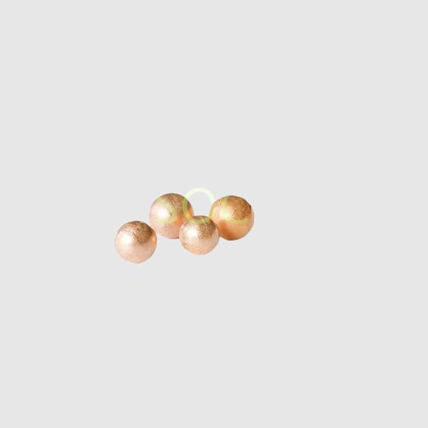 China factory Solid brass ball 10mm 12mm red copper steel ball drilling ball