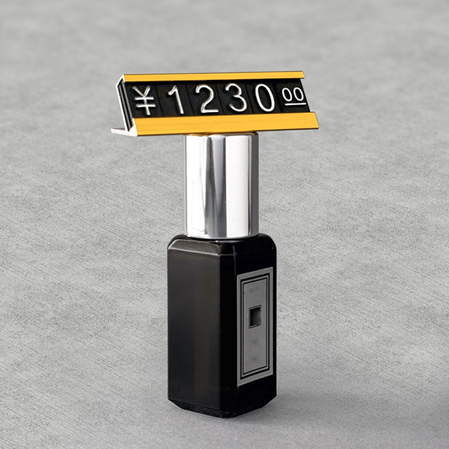 AaL-49-17 S Metal Base Plastic Price Cubes For Watches Jewelry Stores