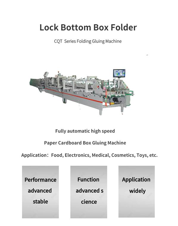 Single Side Hook Bottom Box Pasting Machine with 3500 KG Capacity and Voltage 380