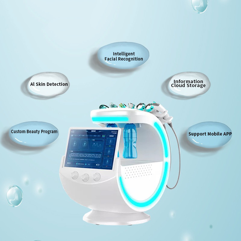 CO2 RF Smart Ice Blue Hydrafacial Microdermabrasion Machine Skin Whitening