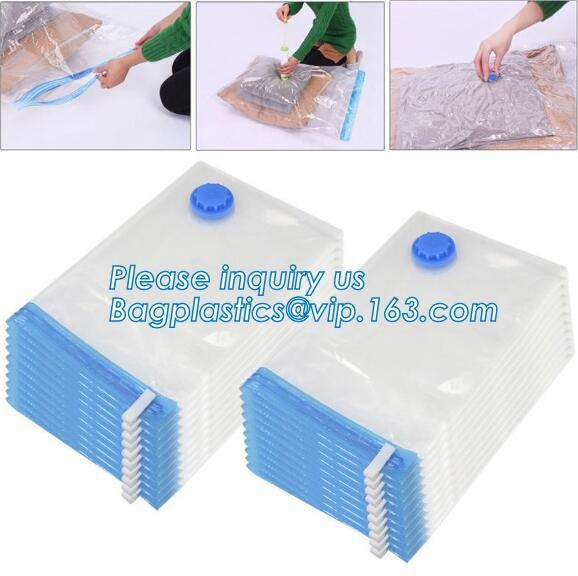 Compression Bag Space Saving, compressible vacumm seal storage bag, vacuum traveling bag without valve, bagease, bagplas