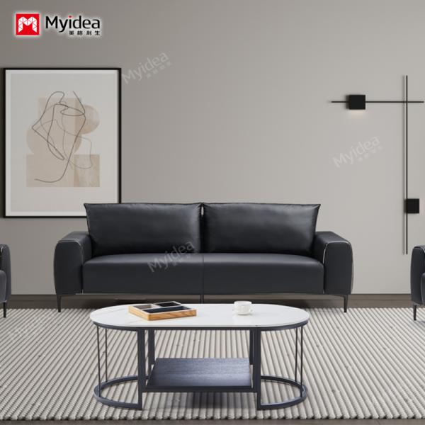 Guangzhou Furniture Hotel Sofa Design Modern Leather Office Office Hotel Living