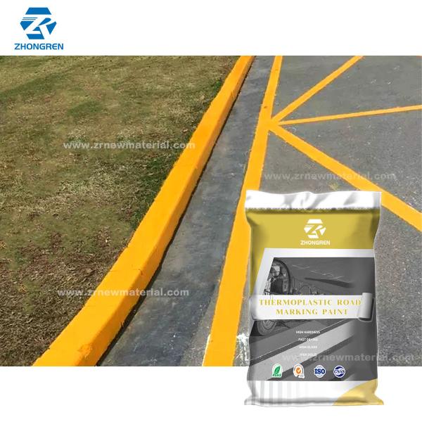 Quick Dry Thermoplastic Striping Paint White Yellow Blue Reflective Highway