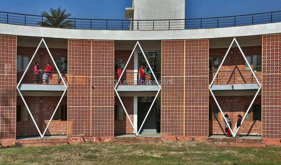 800 Centigrade Heat Insulation Red Fire Clay Veneer Bricks for Classical Exterior Wall Design Classical Design Style