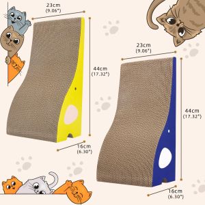 China Cat Scratching Board Cat Scratcher Elephant Shape Cat Scratch Pad High Strength Corrugated Cardboard Reversible with Catnip on sale