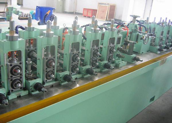 Straight Seam Welded Tube Mill Line 7 - 18 mm OD , Carbon Steel Pipe Mill