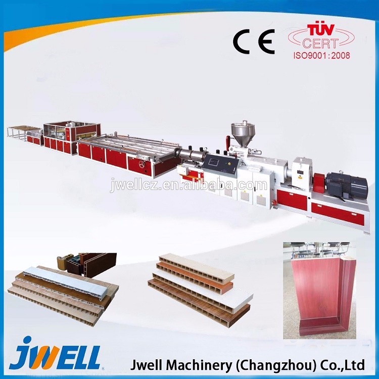 Imitation marble wall panel extrusion line/marble decorative board machine