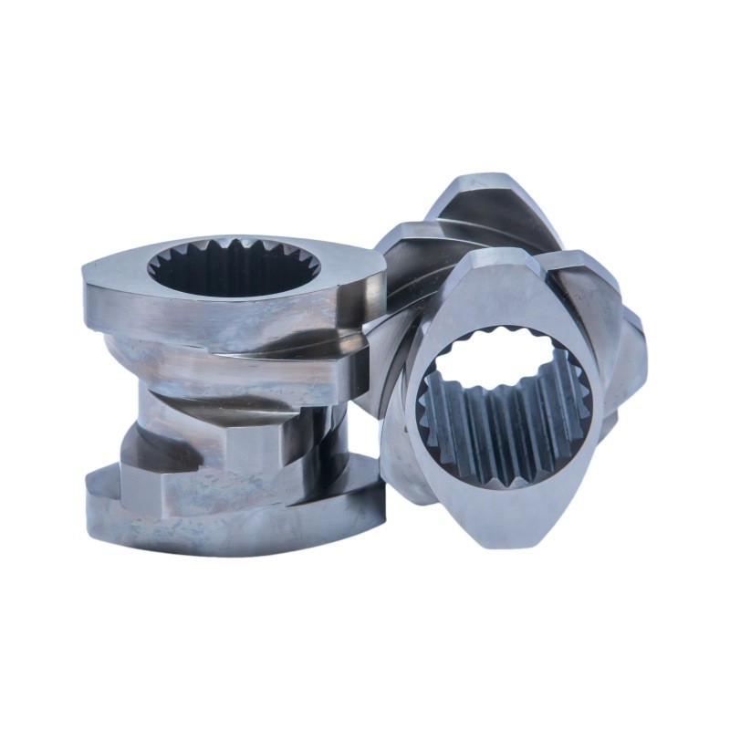 Corrosion Resistant Kneading Block 58 - 60HRC Screw Element For Food Processing