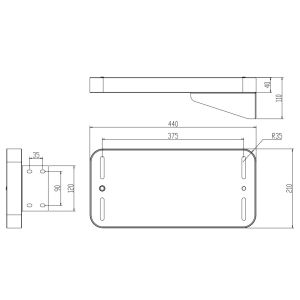 RFID Gate Reader With RS-232 DB9 Interface For UHF RFID Portal Reader For