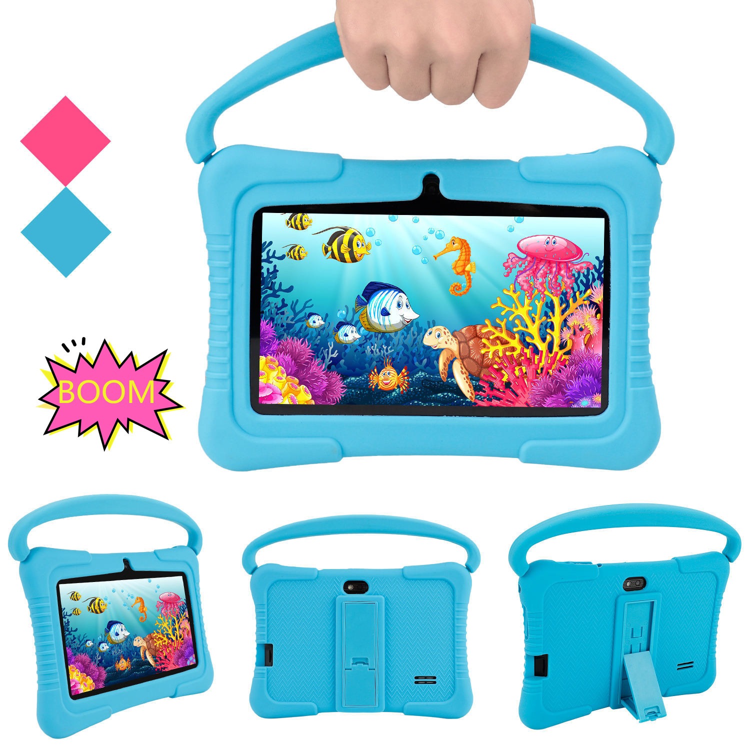 7 Inch A133 CPU Tablet for Kids Portable and Affordable Educational Device at a