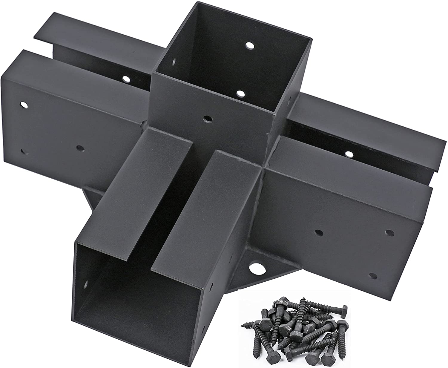 4x4 Post Base Wood Fence Post Base Bracket for Added Stability and Support B2B Offered