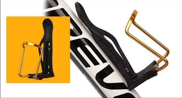 Simple Design Light Cycling MTB Road Bike Ajustable Water Bottle Holder Cage Lithium Alloy Bottle Holder Bracket Rack