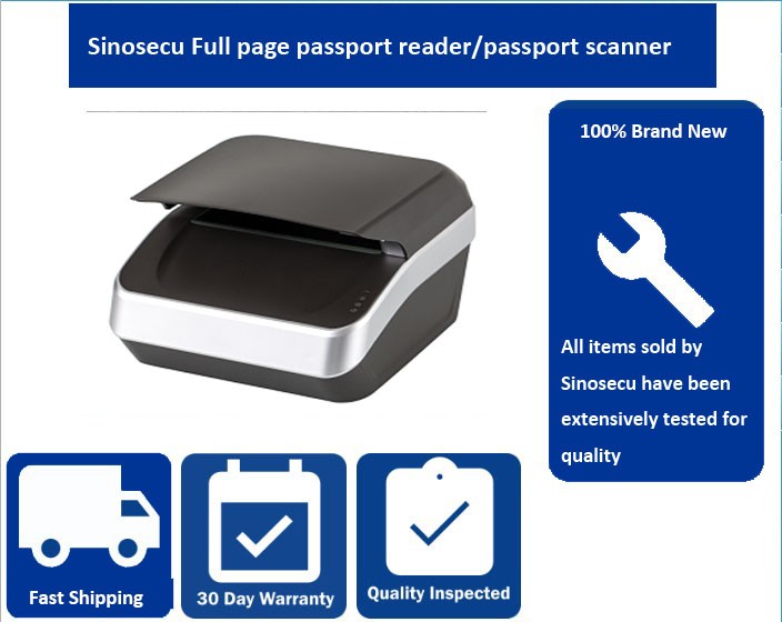 USB Interface MRZ OCR Scanner for Secure Client Verification in Financial Institutions