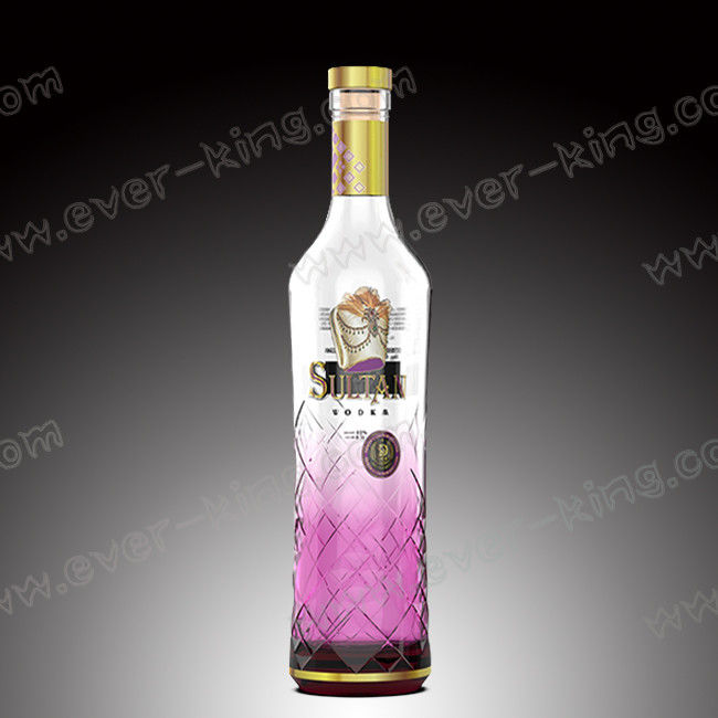 ISO9001 New Design Luxury Liquors Fancy Vodka Bottles