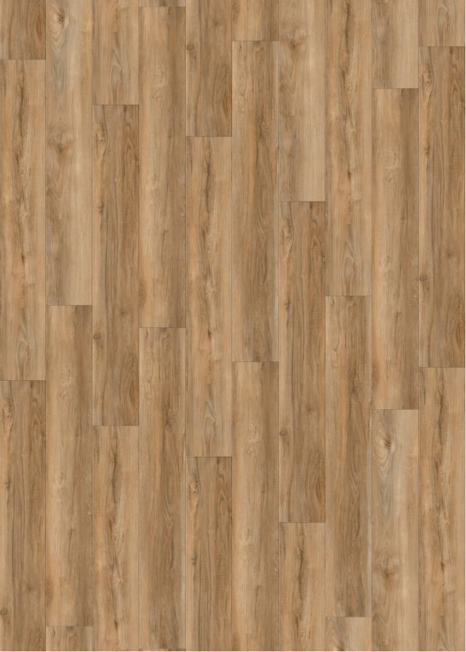 Stain Resistant 5.5mm SPC Click Flooring Recyclable Anti Impact American Hickory GKBM JR-W17019