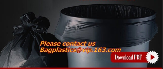 Recycling Bags,Heavy Duty Black Garbage Bag for Indoor Or Outdoor Use 46x54 Made in China, Bagease, Bagplastics, Pack