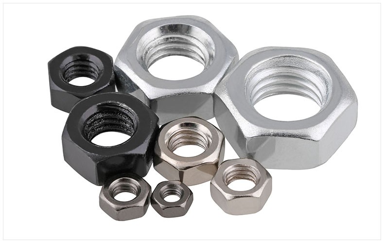 Metric M4-M52 Hex Nuts Carbon Steel and Stainless Steel for Various Applications