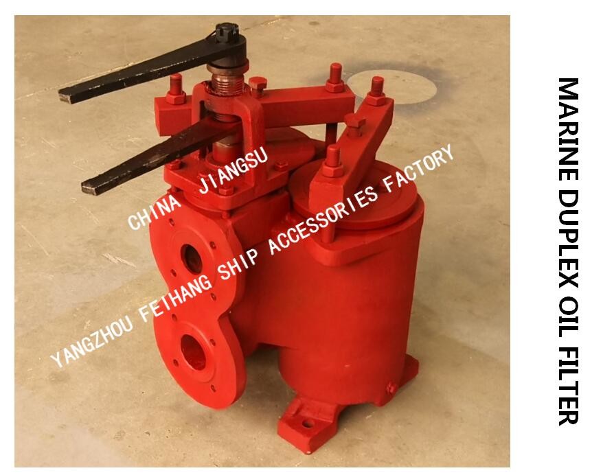 DUPLEX CRUDE OIL FILTER FOR FUEL OIL SEPARATOR EXPORT MODEL:FH-40A F7224