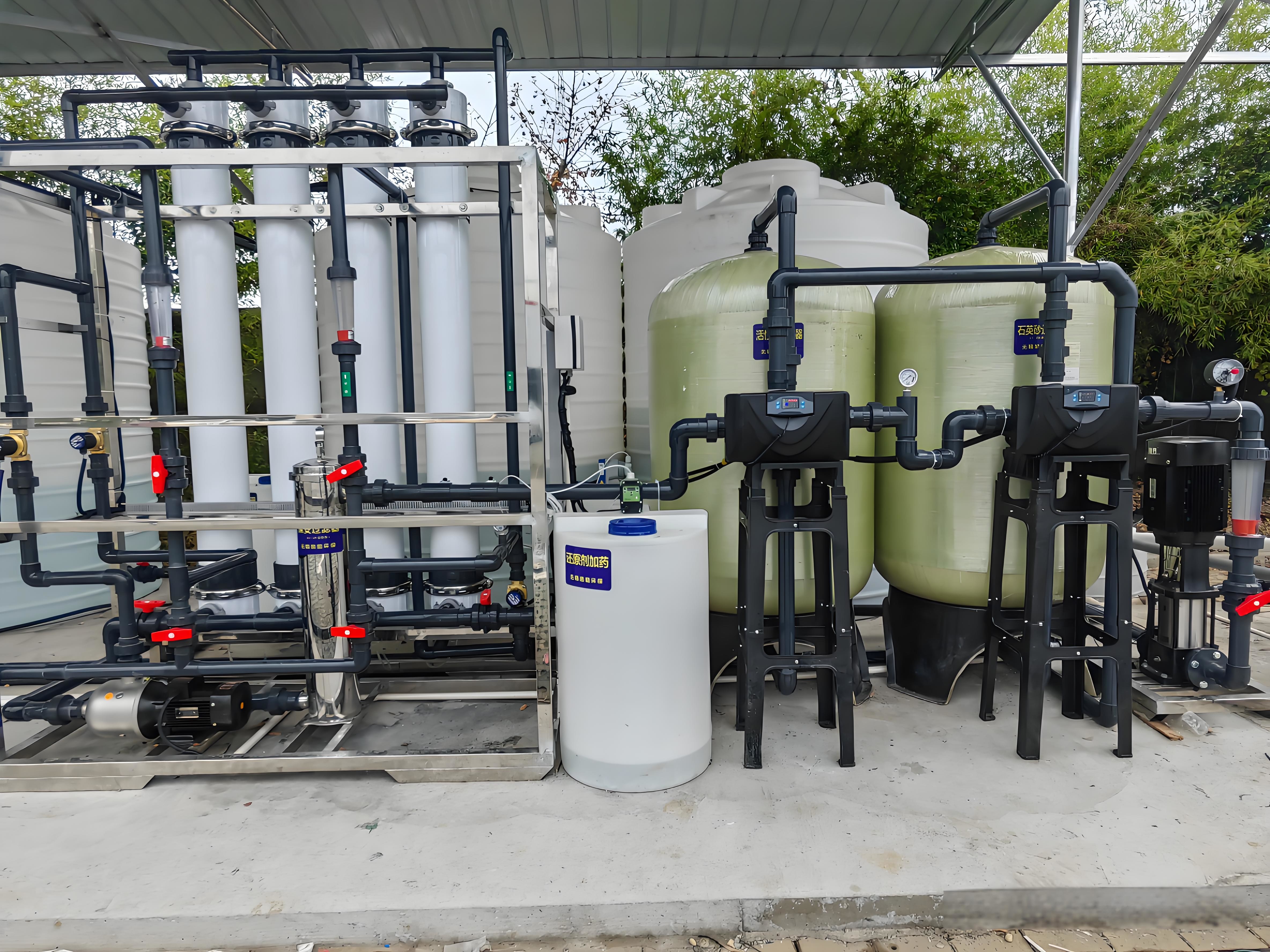 Professional Uf Membrane Ultrafiltration Water Treatment 850kg 2000L/H-10000L/H