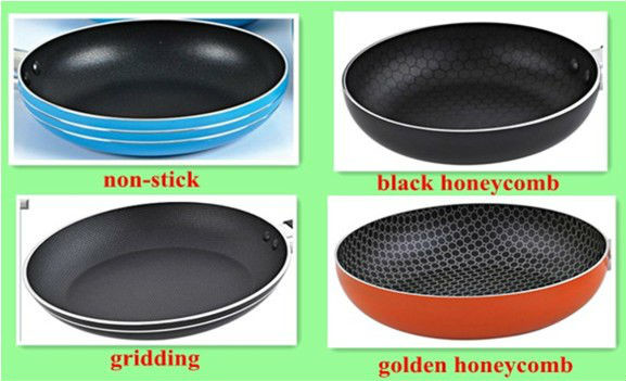 Pressed aluminum Red Copper Ceramic Non-Stick 10 Piece Cookware Set