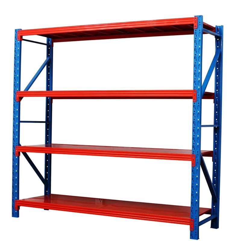50mm Medium Duty Racking 200kg Adjustable Steel Rack Blue