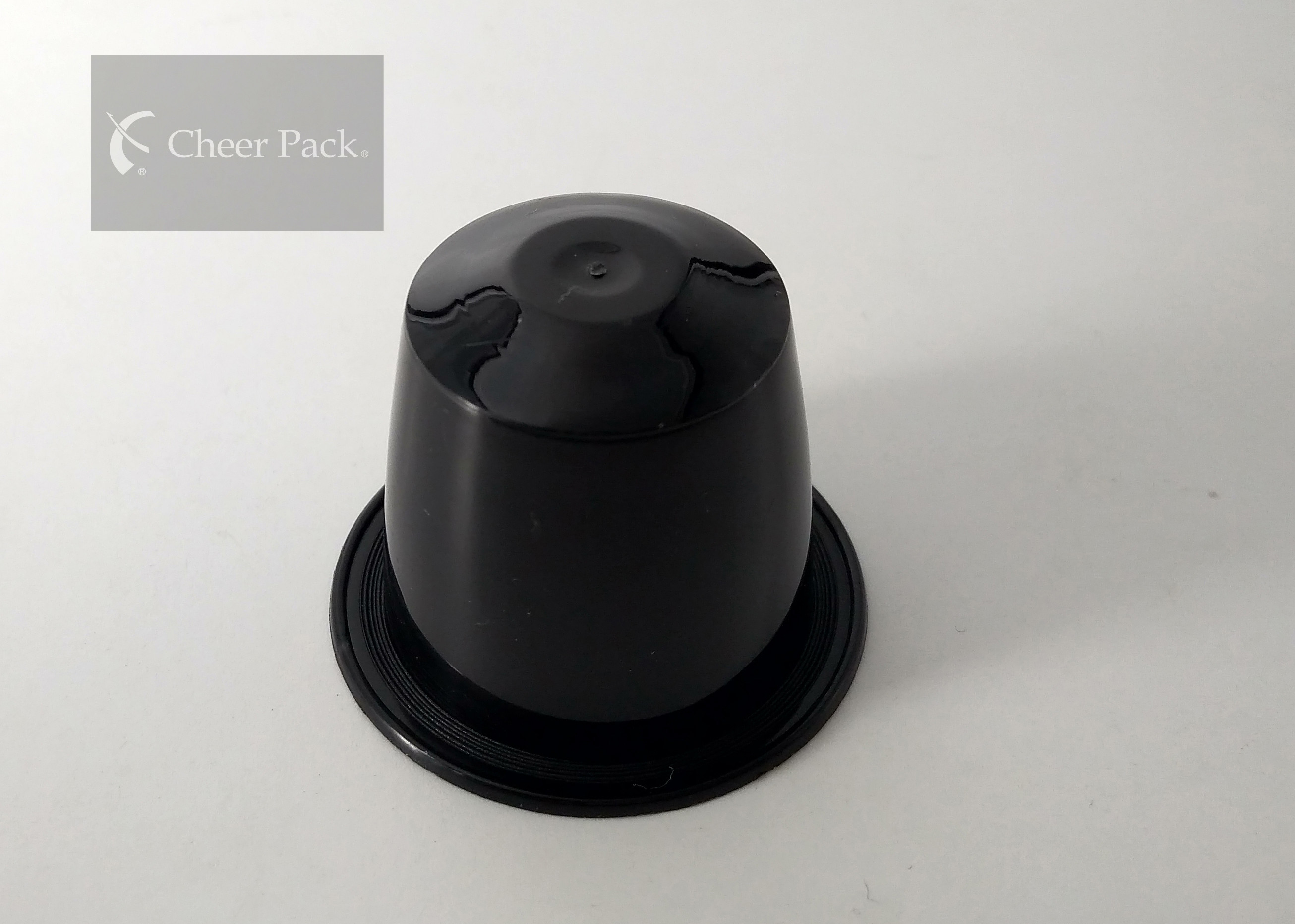 Black Color Enteric Coated Coffee Machine Refillable Capsules Empty Capacity 8 Gram