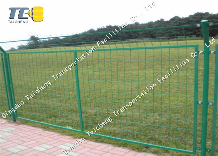 Recyclable Welded Wire Mesh Fence Hot Dipped Galvanized Salt Spray Resistance