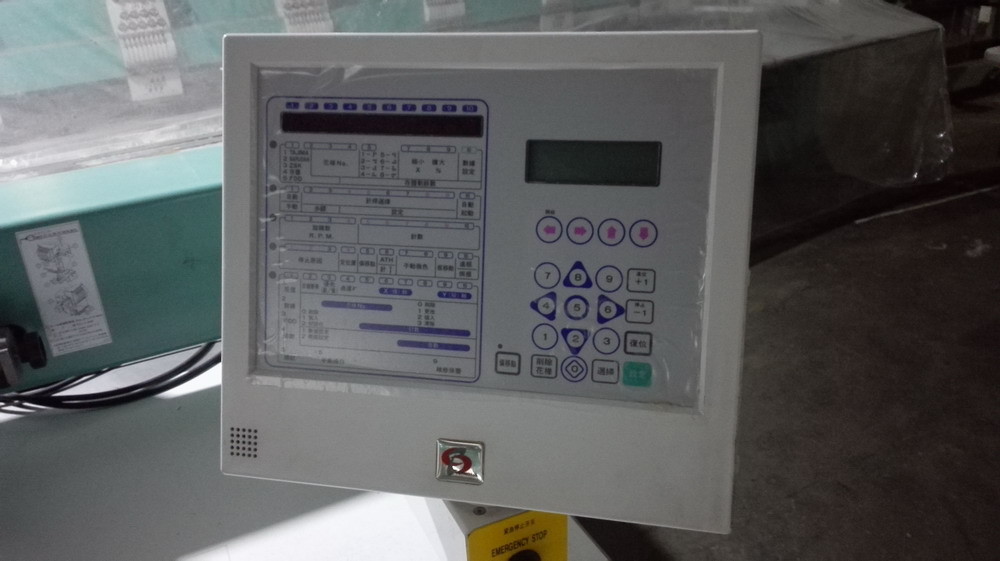 Second Hand Tajima Embroidery Machine , Used Embroidery Equipment With 850rpm Work Speed