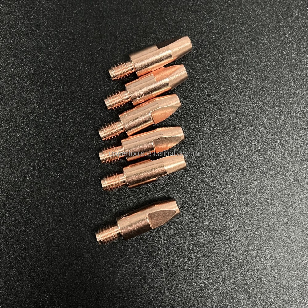 Professional M6 28 0.8MM Brass Contact Tip for Mig Welding Torch in Welding Industry