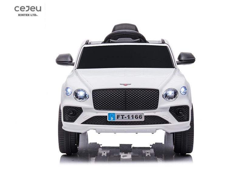 6V4AH Kids Ride On Toy Car With Forth Parallel Sway Back White Red
