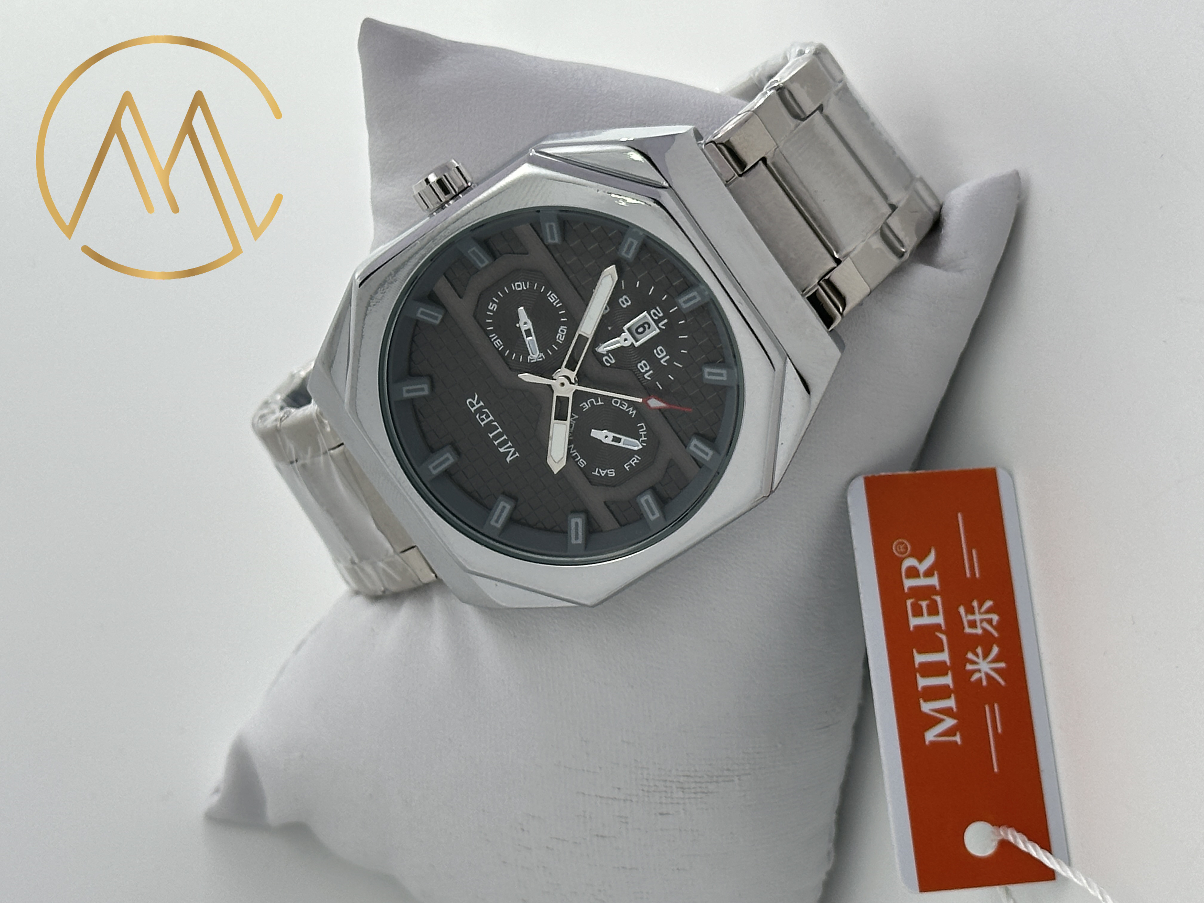 Luxury Women Fashion Casual Gift Watches Women′ S Quartz Clock Man Leather Strap Sports Wrist Watch